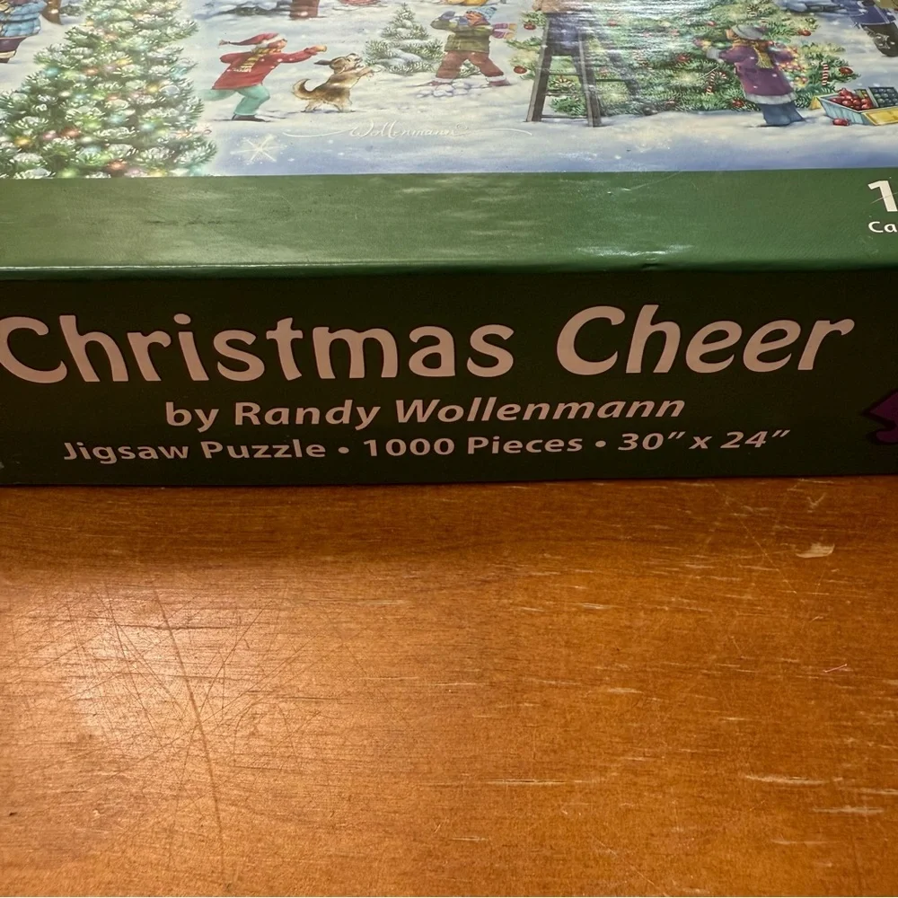 VERMONT CHRISTMAS COMPANY 1000pc Christmas Cheer jigsaw puzzle